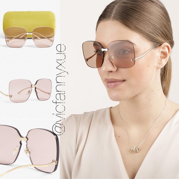 Gucci Accessories - 🆕 Authentic Gucci oversized sunglasses